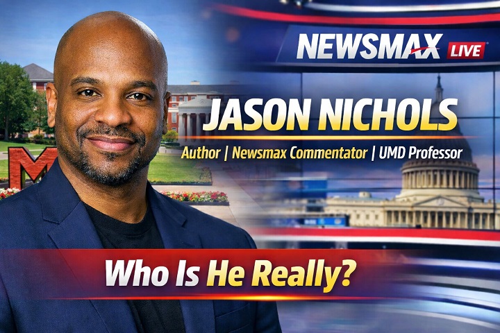 Jason Nichols author professor University of Maryland Newsmax political commentator