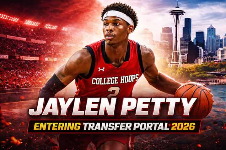 Jaylen Petty, Texas Tech basketball guard, transfer portal 2026 Seattle Rainier Beach
