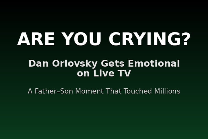 Madden Orlovsky Dan Orlovsky son autism awareness ESPN NFL Live April 2026