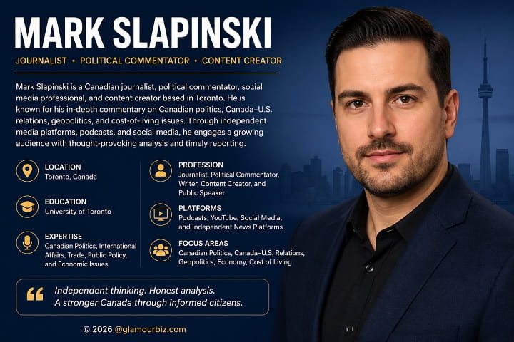 Mark Slapinski Canadian political commentator linked to viral social media post discussing Trump distraction narrative