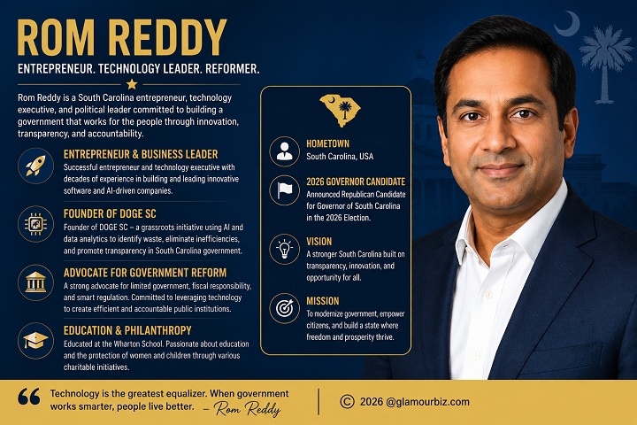 Rom Reddy in South Carolina governor race campaign