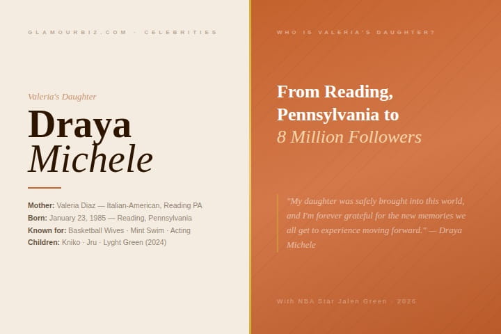 Draya Michele, actress and model, known for Basketball Wives and her relationship with Jalen Green