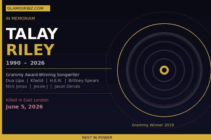 alay Riley Grammy songwriter killed London 2026