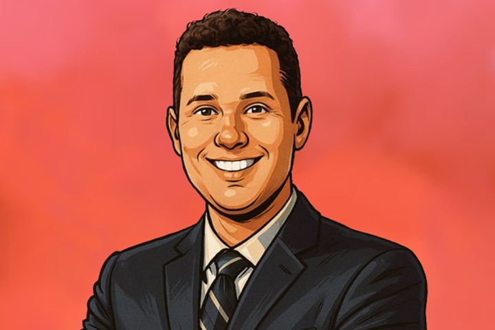 An AI illustrated image of Bryan Calvo