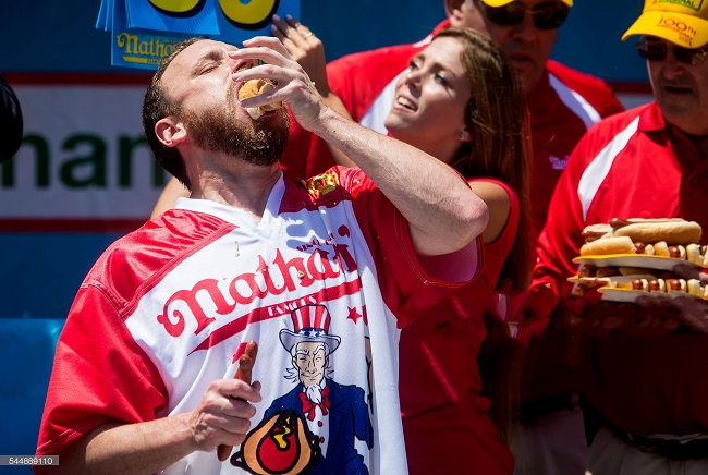 Professional Eater Joey Chestnut Eating Records Net Worth Winnings And Prize Money