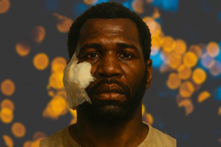an AI illustrated image of Clarence “Preacher” Heatley