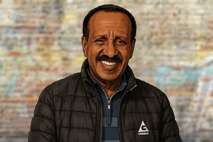 AI illustrated image of Dawit Wolde Giorgis