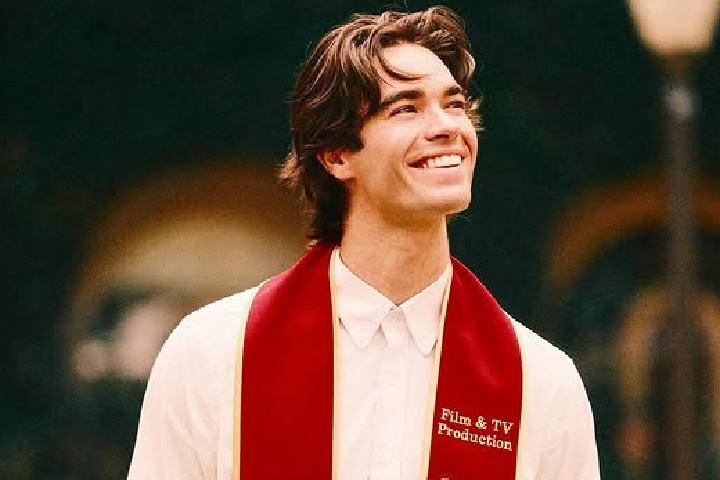 Henry Haber on the set of Matlock Season 2, portraying Hunter in the courtroom series