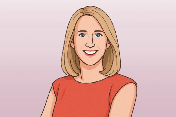 An AI illustrated image of Julia Ainsley