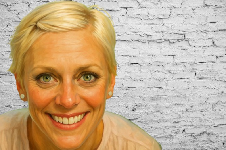 An AI illustrated image of Kara Tippetts