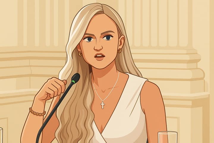 An AI illustrated image of Katie Daviscourt