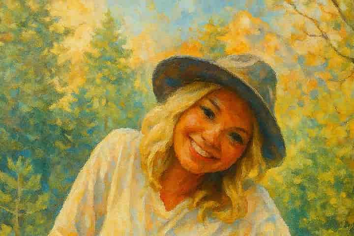 An AI illustrated image of Kaylee Goncalves