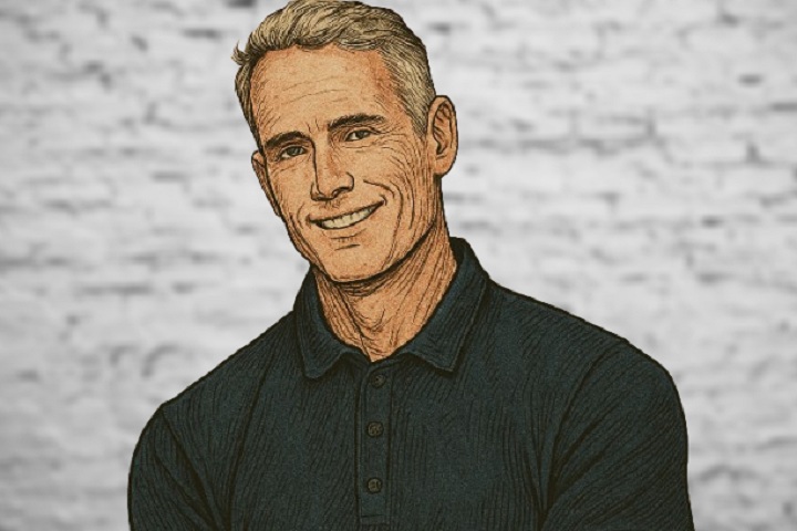 An AI illustrated image of Matt Murphy