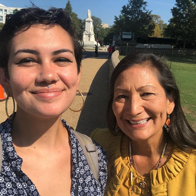 deb haaland and her daughter somah