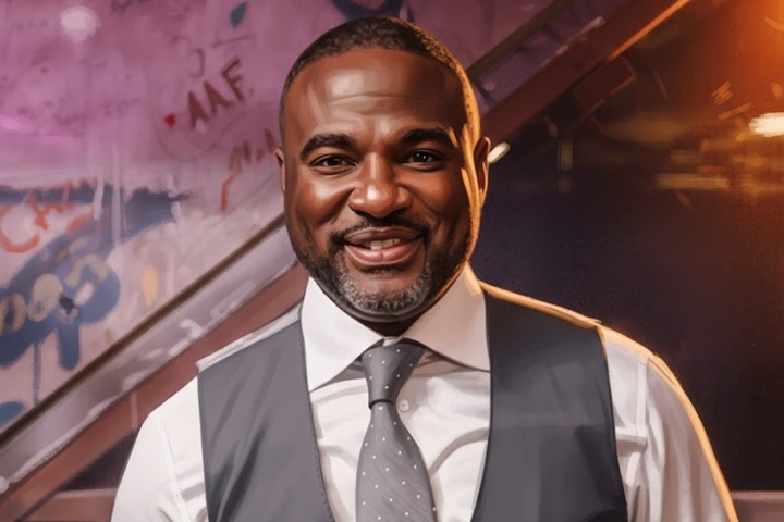 An AI illustrated image of Rashaun Williams