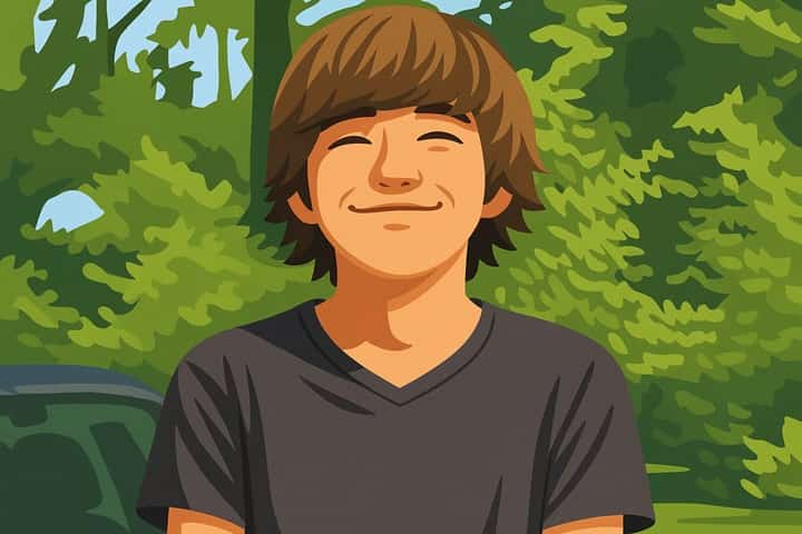 Weston Gosa Jr., teenage son of 16 and Pregnant star Whitney Purvis, smiling outdoors before his untimely death in 2025