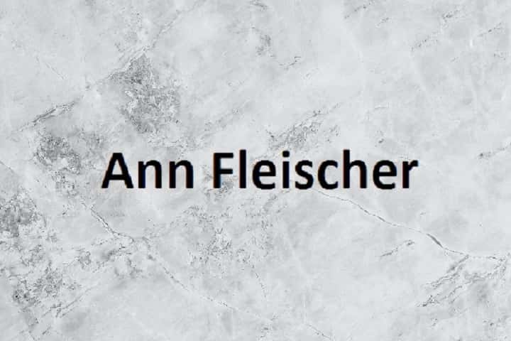 Ann Fleischer's Wikipedia