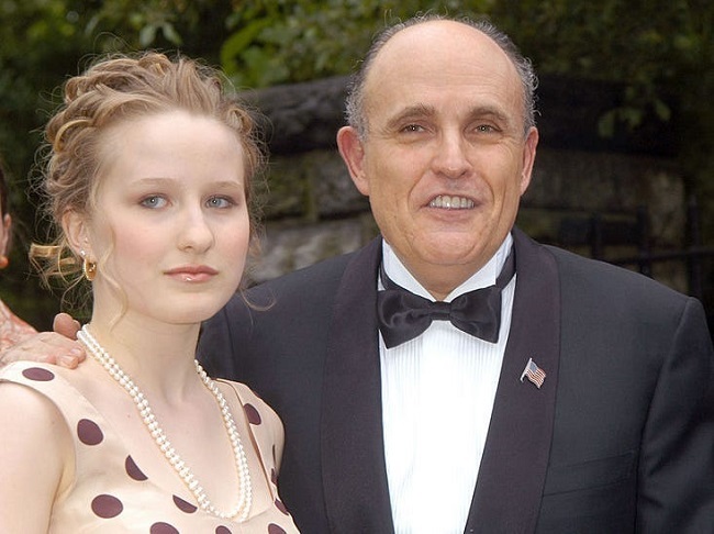 caroline with her father rudy giuliani