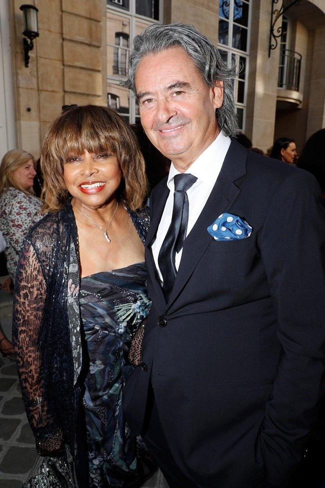 erwin bach with his wife tina turner