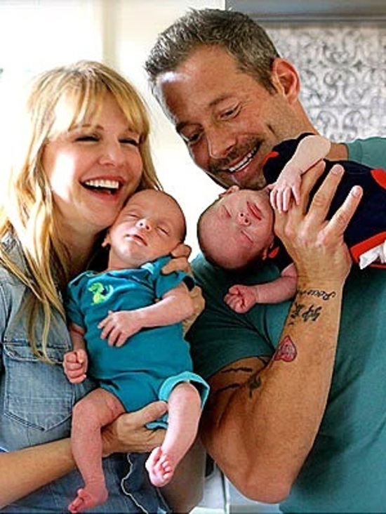 johnny messner and wife twins.