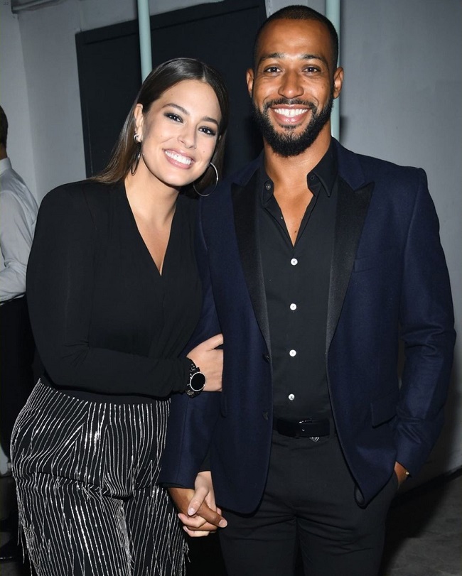 justin ervin and his wife ashley graham