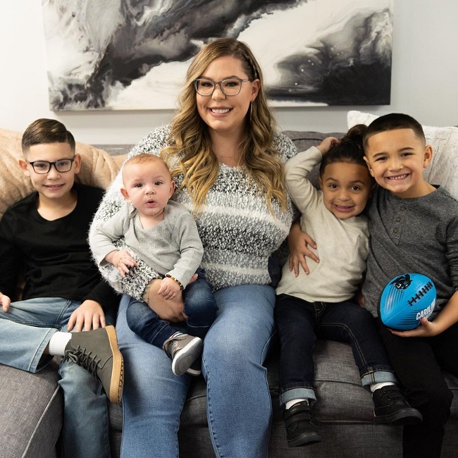 kailyn lowry with her kids