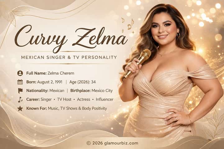 Curvy Zelma – Mexican TV star, influencer, music artist, and body-positivity icon