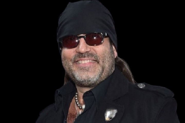 Danny Koker with classic car at Count's Kustoms garage in Las Vegas