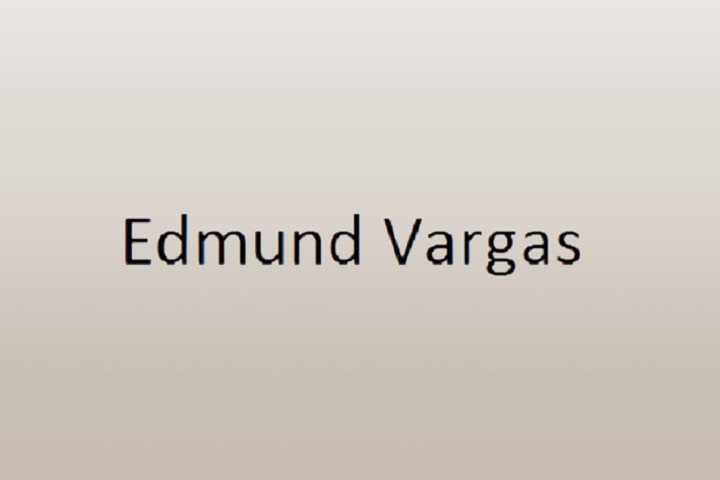 Edmund Vargas' Wikipedia