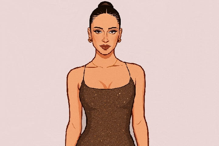 Elsie Hewitt brings minimalist elegance to the forefront in 2025, redefining sustainable red carpet fashion with effortless charm.