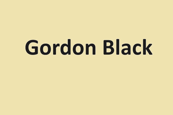 Who Is Staff Sergeant Gordon Black?