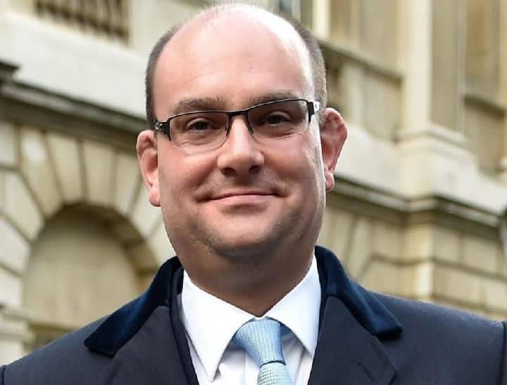 Who Is Priti Patel S Husband Alex Sawyer Married Life Details Son His Salary Insight