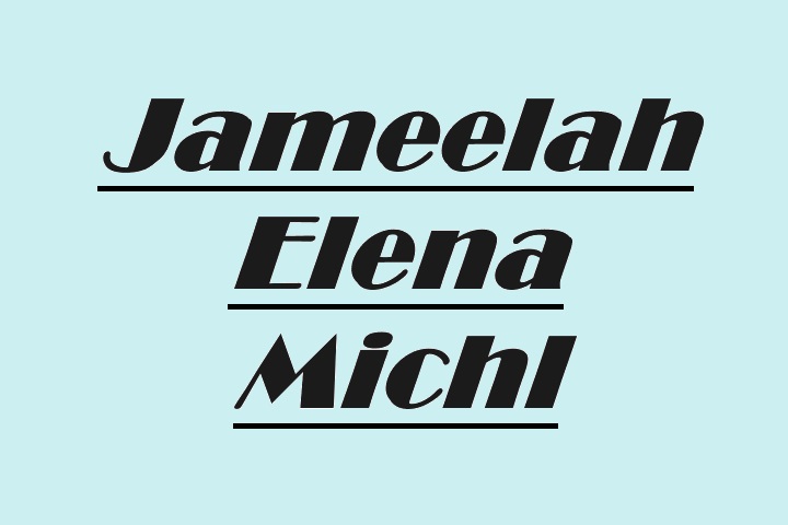 Who Is Jameelah Elena Michl?