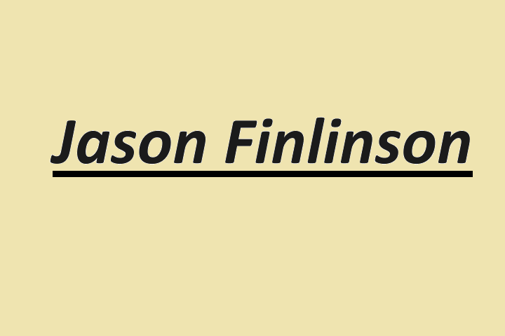 Who Is Jason Finlinson?