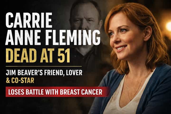 Jim Beaver tribute to Carrie Anne Fleming Supernatural co-star death 2026
