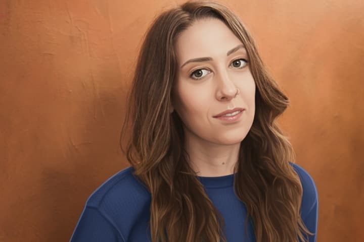 Jordan Jensen Comedian AI-Illustrated Image