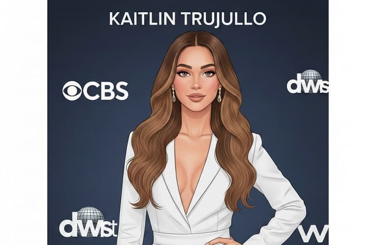 AI-generated illustrative portrait of Kaitlin Trujillo (Tru Kait) representing her 2026 branding pivot.