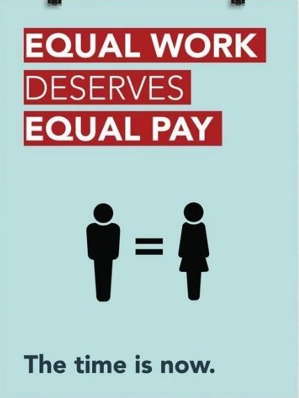 equal pay for men and women