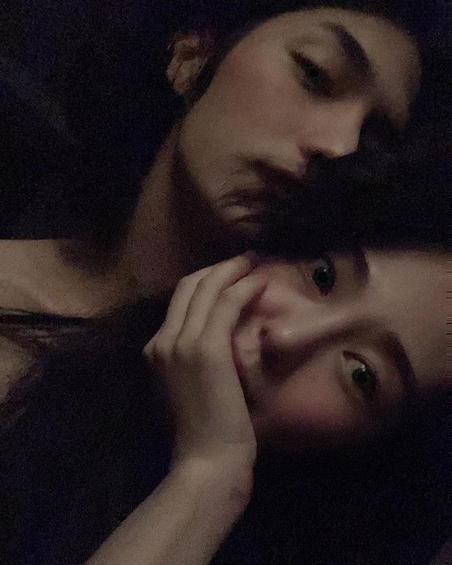 kwon mina with her boyfriend