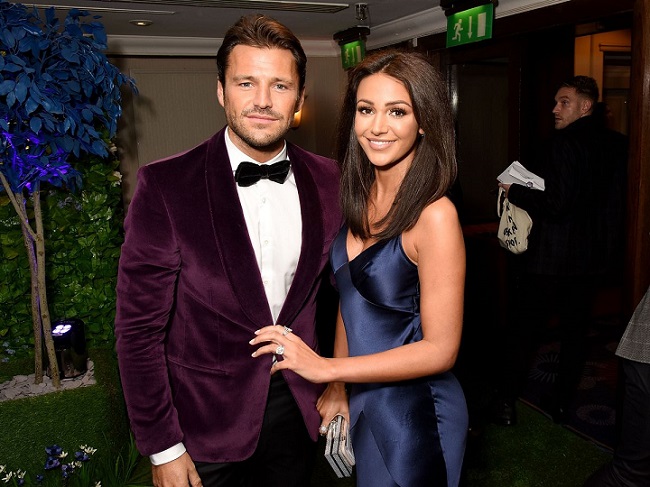 michelle keegan with her husband mark wright