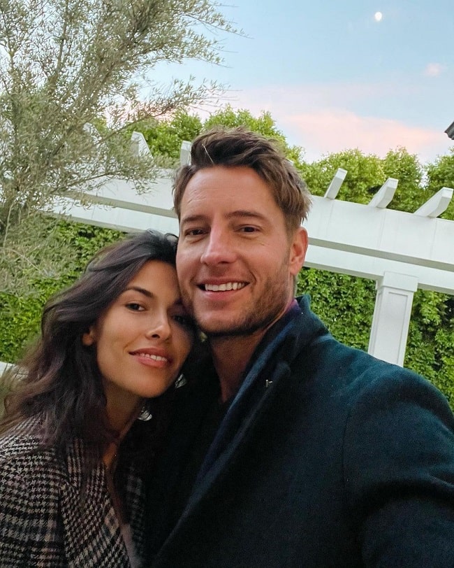 sofia pernas with husband justin hartley